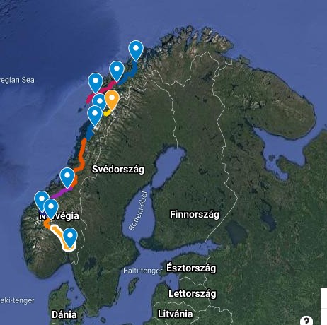 norway utvonal